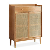 Modern Collective Baros 2 Door Shoe Cabinet with Drawers