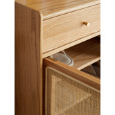Modern Collective Baros 2 Door Shoe Cabinet with Drawers