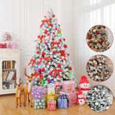 Modern Collective Vitim Snow Flocked LED Christmas Tree
