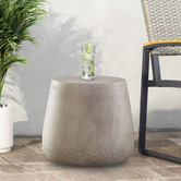 Modern Collective Grey Kate Round Side Table