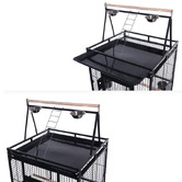 Modern Collective 173cm Steel Bird Cage with Stand