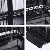 Modern Collective 173cm Steel Bird Cage with Stand