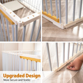 Modern Collective Laika 10 Panel Aluminium Pet Playpen