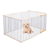 Modern Collective Laika 10 Panel Aluminium Pet Playpen