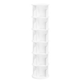 Modern Collective Freya 6 Tier Rotating Bookshelf