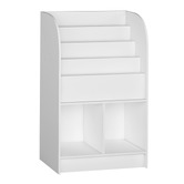 Modern Collective Kids&#039; White Stirling Bookcase