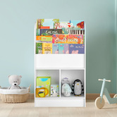 Modern Collective Kids&#039; White Stirling Bookcase