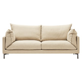 Modern Collective Maxim 2 Seater Linen-Blend Sofa