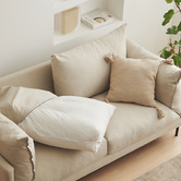 Modern Collective Maxim 3 Seater Linen-Blend Sofa
