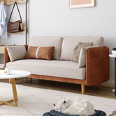 Modern Collective Kremer 2 Seater Linen-Blend Sofa