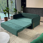 Modern Collective Caspar 2 Seater Velvet Sofa Bed