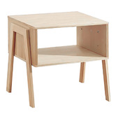 Modern Collective Dhara Pine Wood Bedside Table