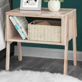 Modern Collective Dhara Pine Wood Bedside Table