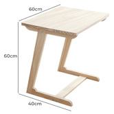Modern Collective Dhara C-Shaped Side Table
