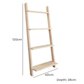 Modern Collective Dhara 4 Tier Ladder Display Shelf