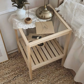 Modern Collective Darcy Pine Wood Side Table