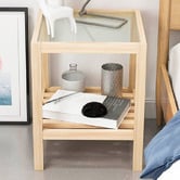 Modern Collective Darcy Pine Wood Side Table