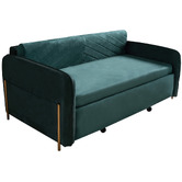 Modern Collective Caspar 2 Seater Velvet Sofa Bed