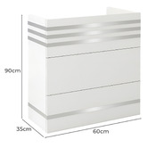 Modern Collective 60cm Gael Reception Desk