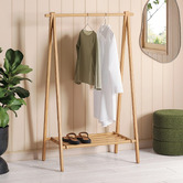 Modern Collective Baros European Beech Wood Clothing Rack