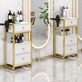 Modern Collective Desi 3 Drawer Salon Storage Cabinet