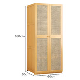 Modern Collective Docksta 2 Door Wardrobe