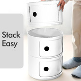Modern Collective Centrella Componibili Replica 3 Tier Side Table