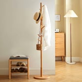 Modern Collective Orbital Beech Wood Coat Rack