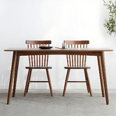 Modern Collective Lucius Oak Wood Dining Table