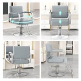 Modern Collective Veronica Faux Leather Salon Chair