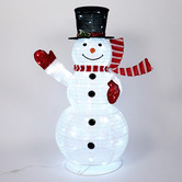 Modern Collective 3 Piece Freezy Snowman LED Christmas Decoration
