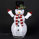 Modern Collective 3 Piece Freezy Snowman LED Christmas Decoration