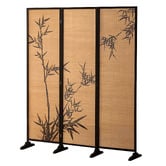 Modern Collective 3 Panel Mucasa Pine Wood Room Divider