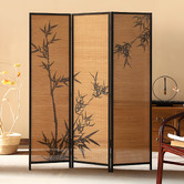 Modern Collective 3 Panel Mucasa Pine Wood Room Divider