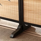 Modern Collective 3 Panel Mucasa Pine Wood Room Divider