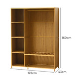 Modern Collective Shante Freestanding Wardrobe