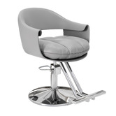 Modern Collective Montgomery Faux Leather Salon Chair