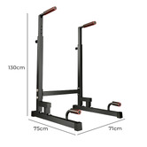 Modern Collective Briony Adjustable Dip Station with Push Bar