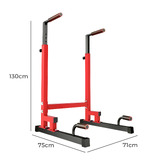 Modern Collective Briony Adjustable Dip Station with Push Bar