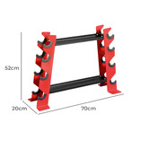 Modern Collective 4 Tier Hollie Dumbbell Rack