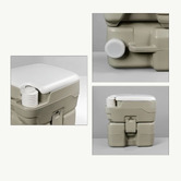 Modern Collective 31L Gable Portable Toilet
