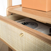 Modern Collective Elisha American Oak Wood Clothing Rack