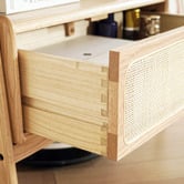 Modern Collective Elisha American Oak Wood Clothing Rack