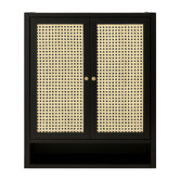 Modern Collective Averie 2 Door Bamboo Shoe Storage Cabinet