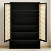 Modern Collective Averie 2 Door Bamboo Shoe Storage Cabinet