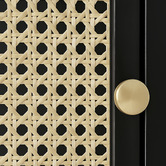 Modern Collective Averie 3 Door Bamboo Shoe Cabinet