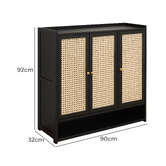 Modern Collective Averie 3 Door Bamboo Shoe Cabinet