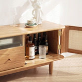 Modern Collective Ellery American Oak Wood Entertainment Unit