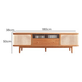 Modern Collective Ellery American Oak Wood Entertainment Unit