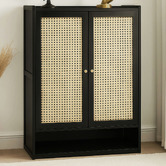 Modern Collective Averie 2 Door Bamboo Shoe Storage Cabinet